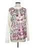 Ted Baker London 100% Polyester Ivory Long Sleeve Blouse Size 4 (1) - photo 1