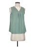 Shein 100% Polyester Teal Sleeveless Blouse Size XS - photo 1
