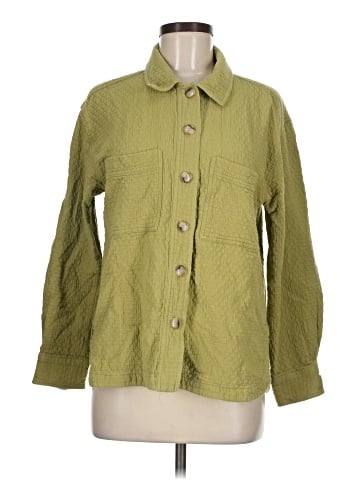 Madewell Diamond Jacquard Shirt-Jacket (view 1)
