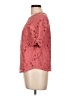 Monteau Pink Short Sleeve Blouse Size L - photo 5