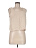 Automet Tan Sleeveless Blouse Size M - photo 1