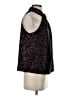 Parker Burgundy Black Sleeveless Blouse Size S - photo 4