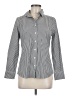 J.Crew Stripes Gray Long Sleeve Button-Down Shirt Size M (petite) - photo 1