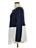 Colleen Lopez Color Block Blue Long Sleeve Blouse Size 1X - photo 5