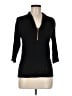 Grace Elements Black 3/4 Sleeve T-Shirt Size M - photo 1