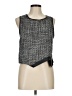 Sans Souci 100% Polyester Black Sleeveless Blouse Size M - photo 1