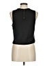 Sans Souci 100% Polyester Black Sleeveless Blouse Size M - photo 2