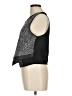 Sans Souci 100% Polyester Black Sleeveless Blouse Size M - photo 5