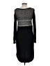 Athleta 100% Merino Black Wool Dress Size M - photo 2