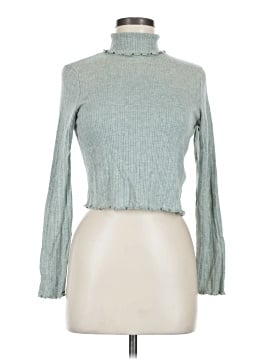Madewell Cropped Long-Sleeve Turtleneck Tee (view 1)