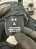 Under Armour 100% Polyester Black Track Pants Size 4 - photo 3