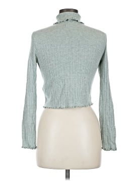 Madewell Cropped Long-Sleeve Turtleneck Tee (view 2)