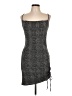 Popular 21 Houndstooth Gray Cocktail Dress Size L - photo 1