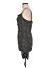 Popular 21 Houndstooth Gray Cocktail Dress Size L - photo 5