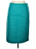 J.Crew 100% Wool Solid Teal Wool Skirt Size 14 (tall) - photo 1