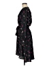 Joie 100% Polyester Floral Black Casual Dress Size M - photo 5