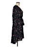 Joie 100% Polyester Floral Black Casual Dress Size M - photo 4