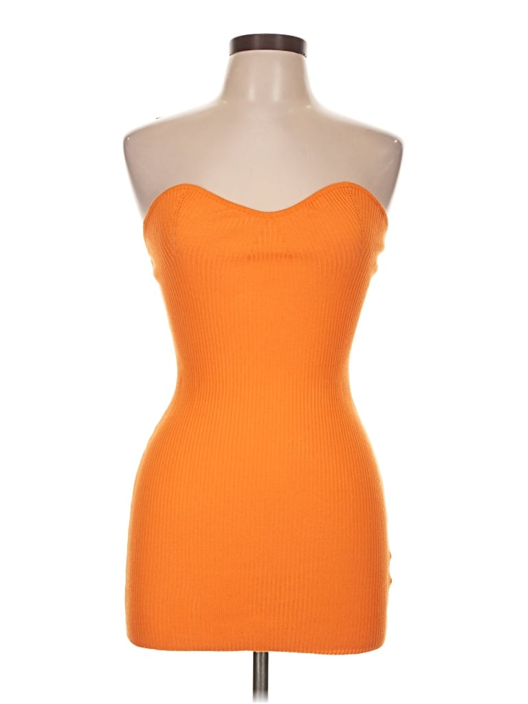 Pre-owned Almost Famous Cocktail Dress In Orange