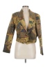 Expose Print Gold Blazer Size M - photo 1