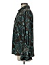 Assorted Brands Floral Teal Long Sleeve Blouse Size M - photo 5