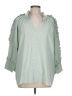 Karlie Green 3/4 Sleeve Blouse Size L - photo 1