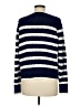 Lands' End 100% Cotton Stripes Blue Pullover Sweater Size M - photo 2
