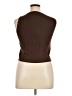 Ann Taylor LOFT Brown Sleeveless Blouse Size XL - photo 2