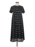 Lularoe Stripes Gray Casual Dress Size XS - photo 1
