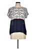 THML 100% Rayon Blue Short Sleeve T-Shirt Size M - photo 1