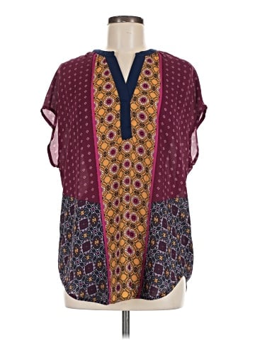 Daniel Rainn Short Sleeve Blouse (view 1)