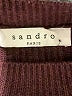 Sandro Burgundy Pullover Sweater Size XS - Sm - photo 7
