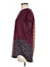 Daniel Rainn 100% Polyester Burgundy Short Sleeve Blouse Size M - photo 5