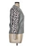 Madewell Animal Print Gray Pullover Sweater Size XL - photo 4