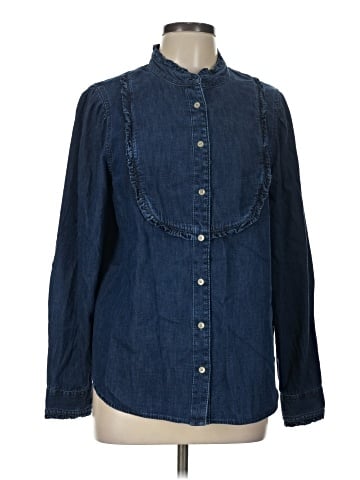 Gap Long Sleeve Button-Down Shirt (view 1)