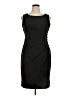Calvin Klein Solid Black Cocktail Dress Size 14 - photo 1