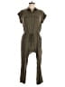 Shinestar 100% Rayon Solid Green Jumpsuit Size M - photo 1