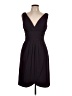 Assorted Brands 100% Polyester Solid Black Cocktail Dress Size 10 - photo 1
