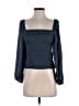 J.Crew 100% Polyester Teal 3/4 Sleeve Top Size S - photo 1