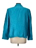 Josephine Chaus 100% Silk Teal Silk Blazer Size 12 - photo 2
