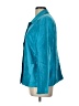 Josephine Chaus 100% Silk Teal Silk Blazer Size 12 - photo 5