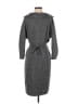 Assorted Brands Tweed Gray Casual Dress Size M (estimated) - photo 2