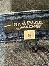 Rampage 100% Cotton Blue Denim Skirt Size 5 - photo 5