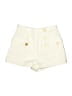 Balmain 100% Cotton Solid Ivory Shorts Size EU (FR) 40 / US 8 - photo 1