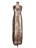 Forever 21 100% Polyester Metallic Silver Cocktail Dress Size M - photo 1