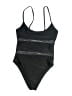 Assorted Brands Chevron-herringbone Black One Piece Swimsuit Size S - photo 1