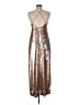 Forever 21 100% Polyester Metallic Silver Cocktail Dress Size M - photo 2