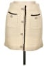 Self-Portrait Tweed Ivory Casual Skirt Size L - photo 1