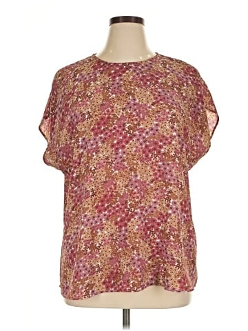 Halogen Short Sleeve Blouse (view 1)