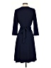 Leota Solid Blue Casual Dress Size S - photo 2