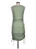 Lulus Solid Green Cocktail Dress Size L - photo 2
